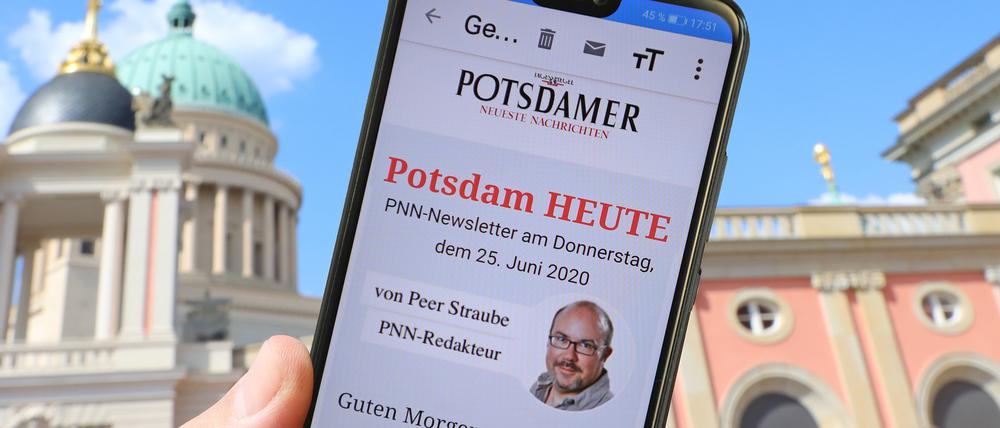 Der PNN-Newsletter  - heute von Peer Straube.