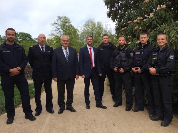 Polizei und Stadt Potsdam verstärken die Präsenz auf der Freundschaftsinsel.