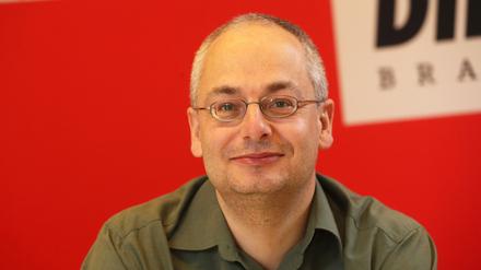 Stefan Wollenberg ist seit 2018 Landesgeschäftsführer von Die Linke in Brandenburg und seit 2019 Co-Vorsitzender der Linke-Fraktion im Potsdamer Stadtparlament.