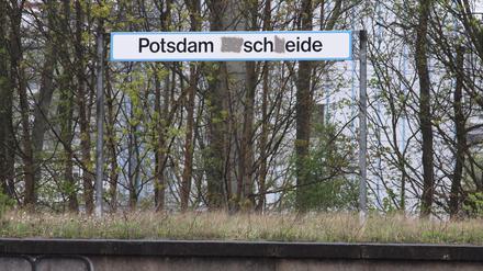 Am Bahnhof Pirschheide ist jede Menge zu tun.