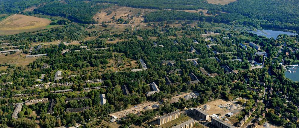 Kaserne zu verkaufen. Als „Potsdams neuer Norden“ soll ab heute auf der Expo Real in München auch der künftige Stadtteil Krampnitz beworben werden.