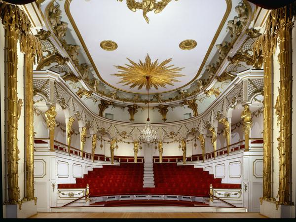 Das Schlosstheater im Neuen Palais nach der Sanierung.