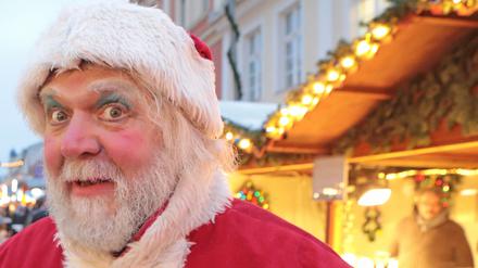 Heute wird der Potsdamer Weihnachtsmarkt "Blauer Lichterglanz".