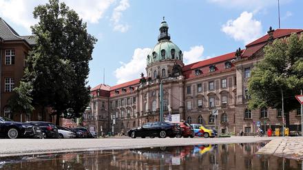 Blick auf das Potsdamer Rathaus.