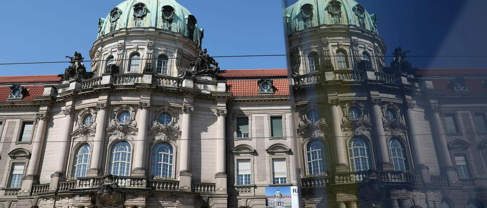 Das Potsdamer Rathaus - hier tagte der Hauptausschuss.