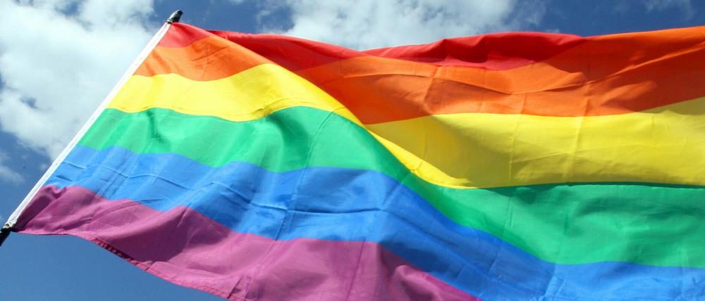 Die Regenbogenfahne seht für Toleranz und Akzeptanz.