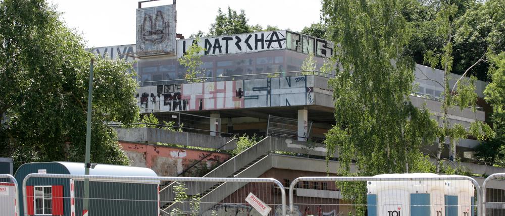 Dem Abriss geweiht? Das "Minsk" in Potsdam. 