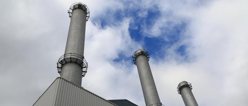 Das Heizkraftwerk Süd produziert Fernwärme und Strom für Potsdam mit Gas.