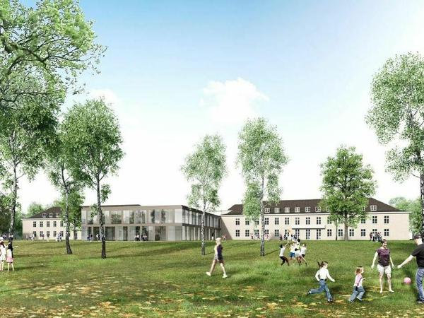 Die geplante Schule in Krampnitz.