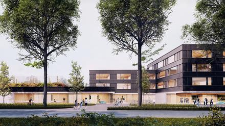Die Dresdner Architektenbüros "Atelier Schmelzer Weber", Höhne Fitschen + Partner und "Querfeldeins" erreichten mit ihrem Entwurf den ersten Platz.