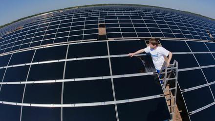 Bei Satzkorn soll ein Solarpark einen Teil des Energiebedarfs in Potsdam sichern.