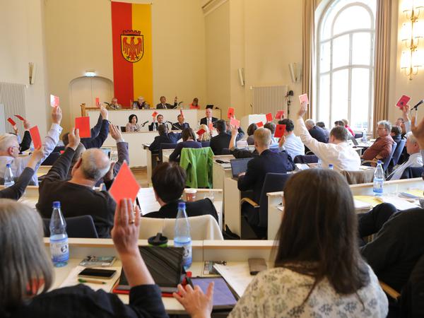 Am 8. Mai 2019 fand die letzte Stadtverordnetenversammlung vor der Kommunalwahl 2019 statt.