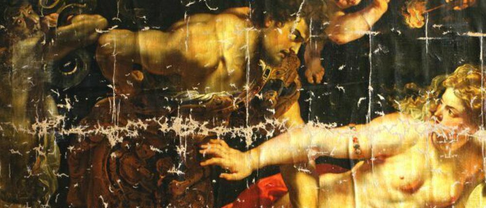Das Gemälde «Tarquinius und Lucretia» von Peter Paul Rubens hing in Sanssouci, später tauchte es in Russland auf. 