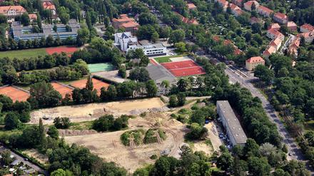 Potsdams Linke erwägt einen Planungsstopp für die Planungen für Wohnungen auf dem Gelände des ehemaligen Tram-Depots an der Heinrich-Mann-Allee.