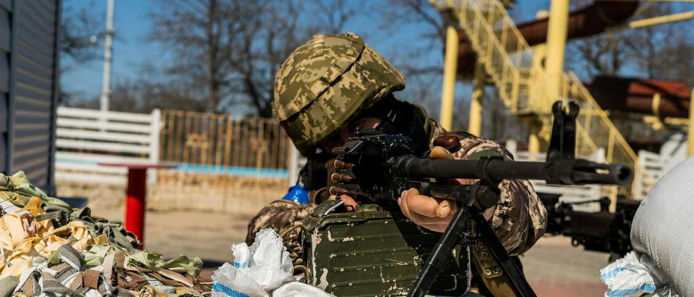 Der russische Angriff auf die Ukraine begann vor rund vier Wochen.