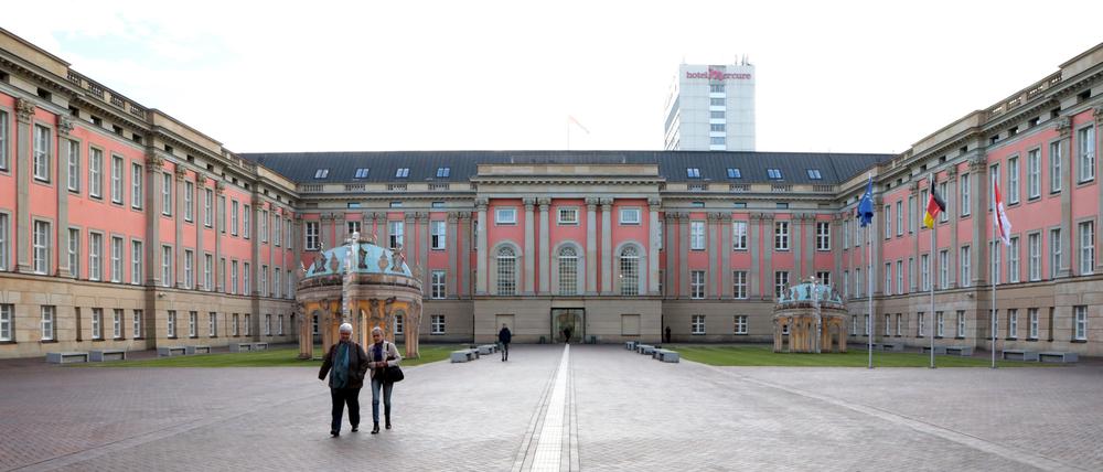 Der Sitz des Brandenburger Parlaments. 