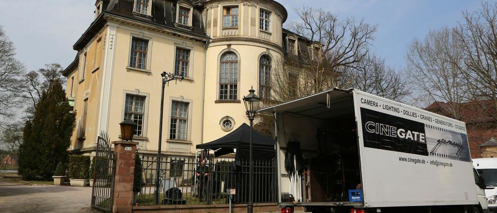 In der Villa Kellermann wird derzeit ein Familiendrama des ZDF gedreht.