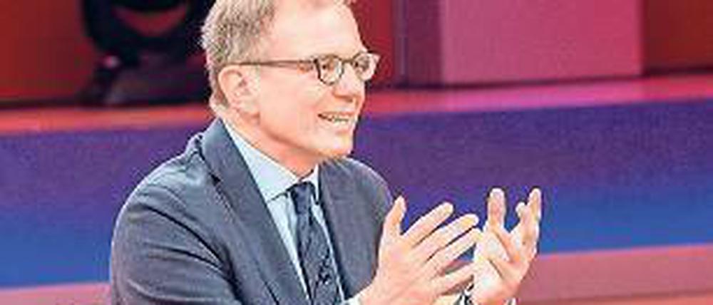 Ein Raufbold? Fernsehmoderator Armin Wolf ist für seine hartnäckigen Fragen in Interviews mit Politikern bekannt.