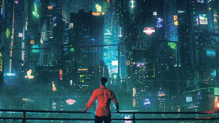 Moloch und Mord: Im Februar startet auf Netflix die Science-Fiction-Serie „Altered Carbon“ (großes Bild), die optisch stark an „Blade Runner“ erinnert.