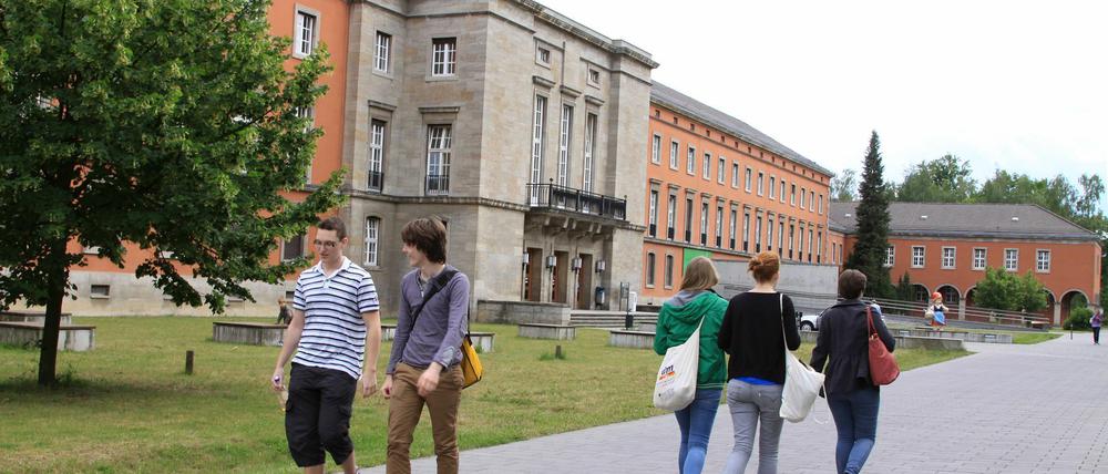Studieren in Potsdam: Auch am Campus Neues Palais konnten die Studenten ihre Stimme abgeben.