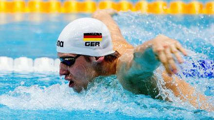 Landgang. Yannick Lebherz ist nicht mehr aktiver Leistungsschwimmer. 