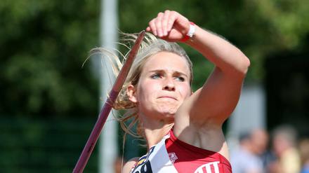 Goldwurf. Mit Bestleistung holte Annika Fuchs den Speer-Titel bei der U23-EM.