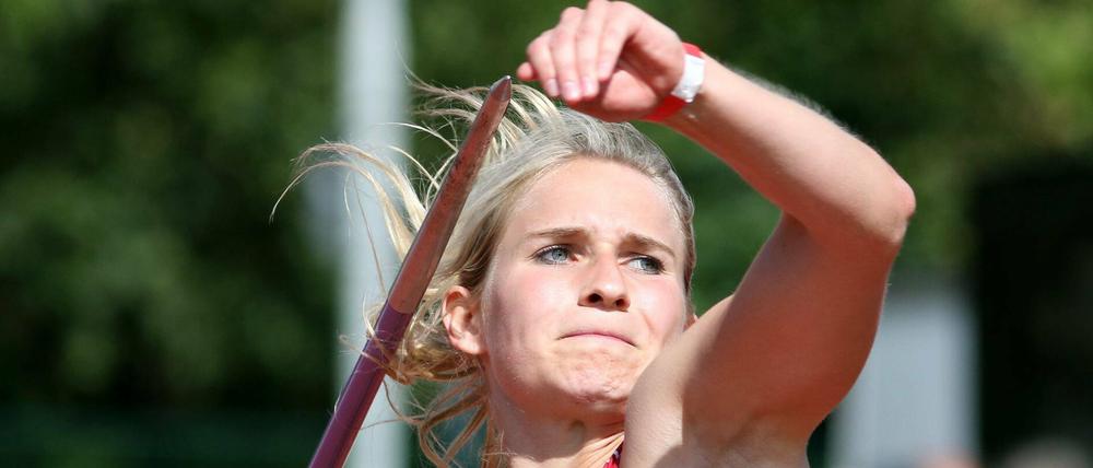 Goldwurf. Mit Bestleistung holte Annika Fuchs den Speer-Titel bei der U23-EM.