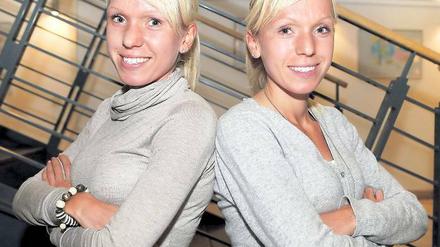 Gleiche Läufe, gleiche Ziele. Die Zwillinge Diana (l.) und Elina Sujew vom SCP.