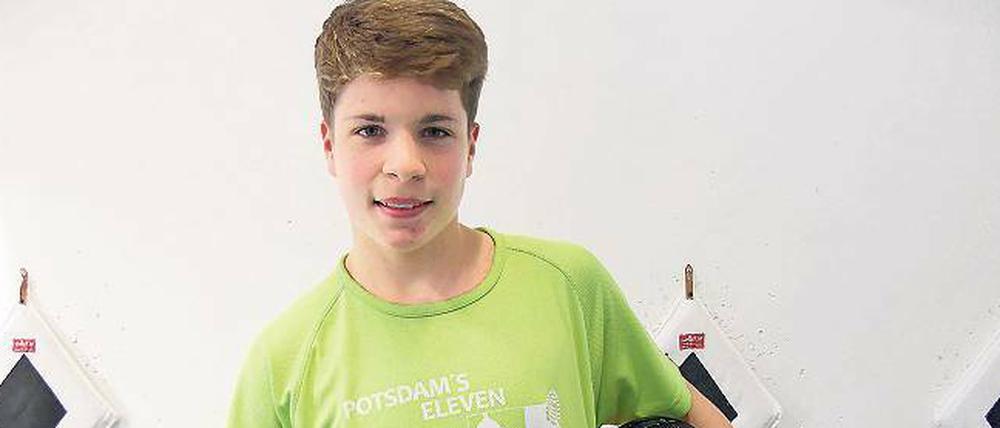 En garde. Der 16-jährige Leonardo Pichler ficht mit dem Florett – und das macht der Athlet des OSC Potsdam bereits seitdem er fünf Jahre alt ist.