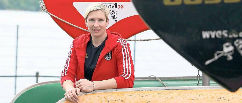 Kanu-Ikone aus Potsdam. Katrin Wagner-Augustin gewann in ihrer Laufbahn 64 Medaillen bei internationalen Großereignissen. Auch nach dem Ende ihrer aktiven Laufbahn wird die 37-Jährige dem Kanu-Rennsport treu bleiben – als Trainerin. Zuvor wird sie jedoch zum zweiten Mal Mutter.