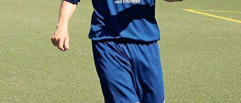 Abschied. Patrick Walter bestritt am Samstag sein letztes Spiel für die erste Michendorfer Männermannschaft.