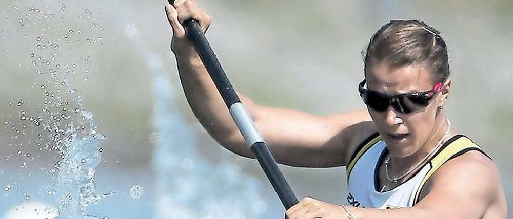 Drei Starts, drei Medaillenchancen. Franziska Weber wird bei den Olympischen Spielen 2016 sowohl im Einer, Zweier als auch Vierer über das olympische Gewässer von Rio jagen.