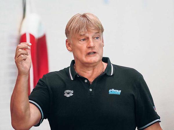 Zufrieden. Bundestrainer Hagen Stamm tankte mit seinem Team Selbstvertrauen.
