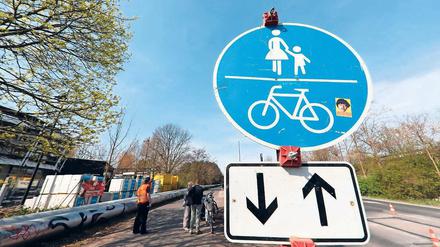 Umdenken. Mehr Platz für Radfahrer und Fußgänger empfiehlt der Umweltforscher Tim Butler, um die Luft in Potsdam sauberer zu machen.