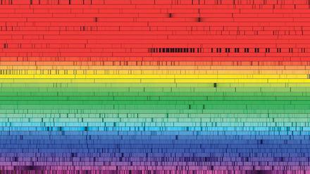 Signalstark. Spektrum des solaren Zwillingssterns 18 Scorpii.