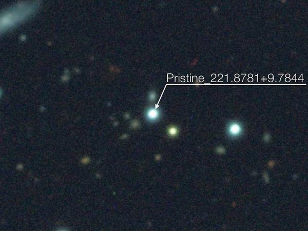 Licht an. „Pristine_221.8781+9.7844“ entstand kurz nach dem Urknall.