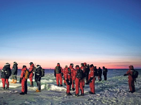 Rund 600 Wissenschaftler werden im Jahr der Arktisexpedition das Klimasystem der Erde erforschen.