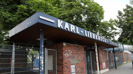 Zu wenig Zuschauer fanden den Weg ins Karl-Liebknecht-Stadion in Babelsberg.