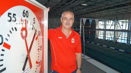Lange Zeit dabei. Seit 1983 arbeitete Mathias Pönisch am Potsdamer Stützpunkt. Nun wird er Schulschwimmlehrer für Teltow-Fläming.