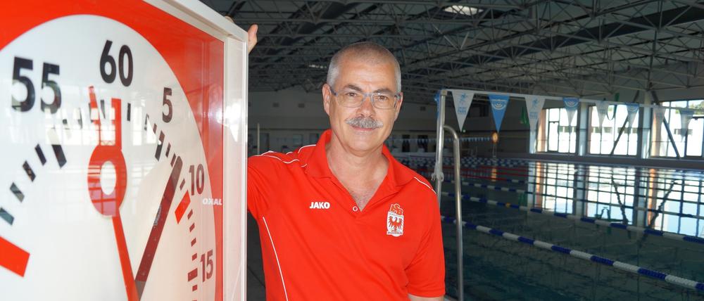 Lange Zeit dabei. Seit 1983 arbeitete Mathias Pönisch am Potsdamer Stützpunkt. Nun wird er Schulschwimmlehrer für Teltow-Fläming.