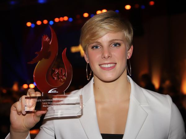 Marlene Galandi ist Brandenburgs Nachwuchssportlerin des Jahres 2018.