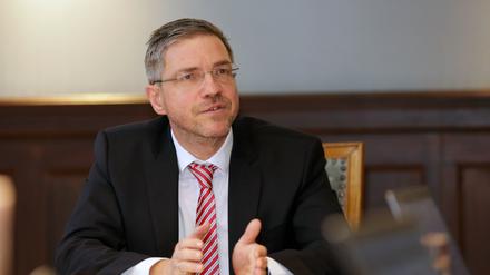 Mike Schubert, seit dem 28. November 2018 Oberbürgermeister der Landeshauptstadt Potsdam. Mitglied der SPD.