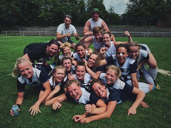 Überraschung. Die USV-Rugby-Frauen wurden Dritte ihrer Deutschen Meisterschaft.