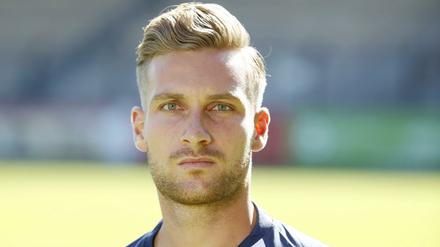 Torschütze Tino Schmidt vom SV Babelsberg.