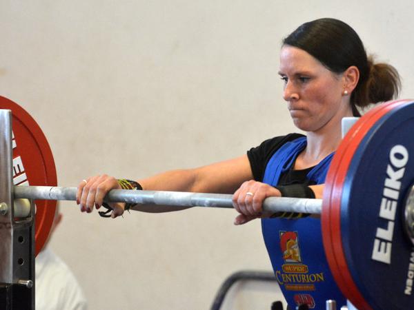 Frauenpower. Katja Broxtermann ist wichtige Punktelieferantin für das Sanssouci Gym. 