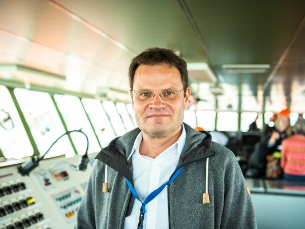 Markus Rex, Leiter des Forschungsteams auf dem Forschungsschiff "Polarstern". 