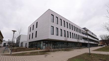 Leerer Campus an der Universität Potsdam.
