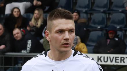 Der Babelsberger Daniel Frahn feierte gegen Chemie Leipzig (1:0) sein Debüt.