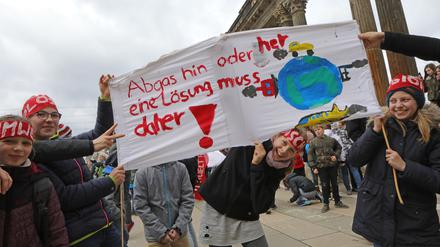 Am 15. März 2019 demonstrierten weit über 1000 Schüler in Potsdam gegen die aktuelle Klimapolitik.