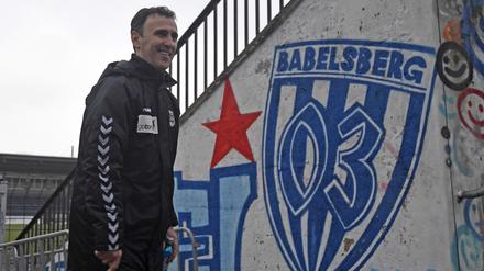 Der neue Trainer Predrag Uzelac steht beim SV Babelsberg 03 vor einer schweren Mission.